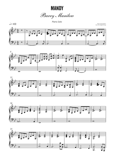 Mandy (arr. Unimusic Academy)