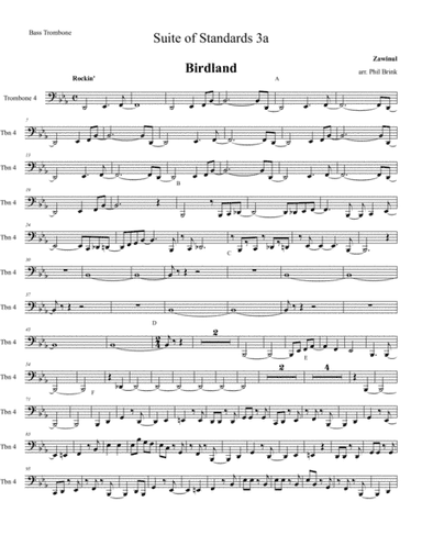Birdland (arr. Phil Brink)