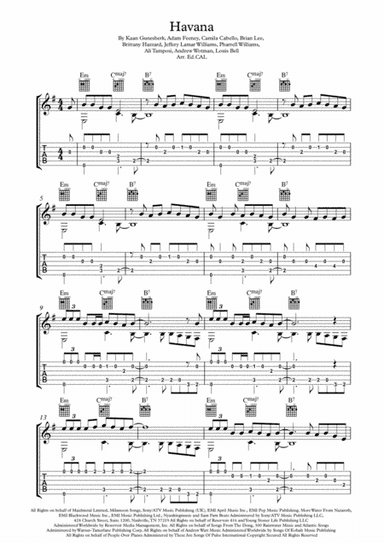 Havana (arr. Ed.CAL)