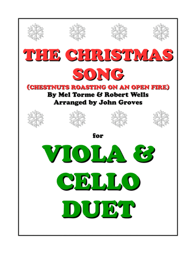 The Christmas Song (chestnuts Roasting On An Open Fire) (arr. John Groves)