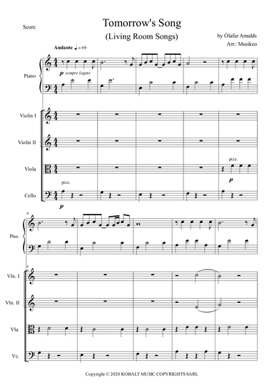Tomorrow's Song (arr. Musikeo)