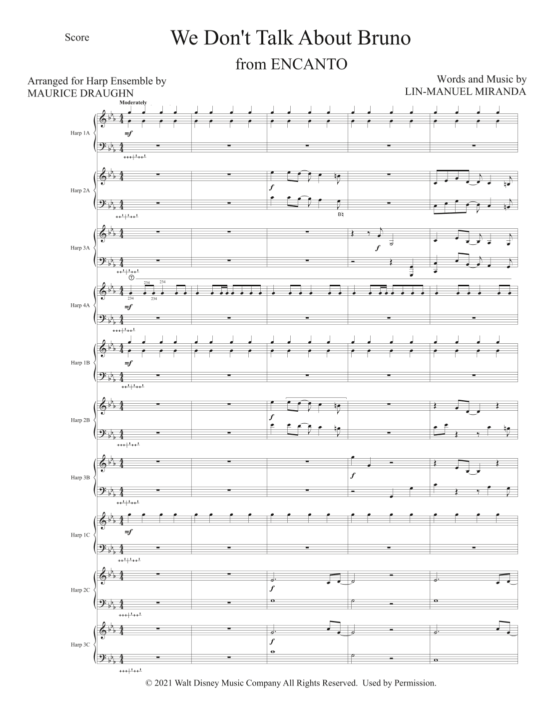 We Don't Talk About Bruno (arr. Maurice Draughn)