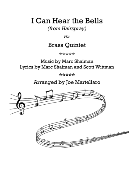 I Can Hear The Bells (arr. Joe Martellaro)