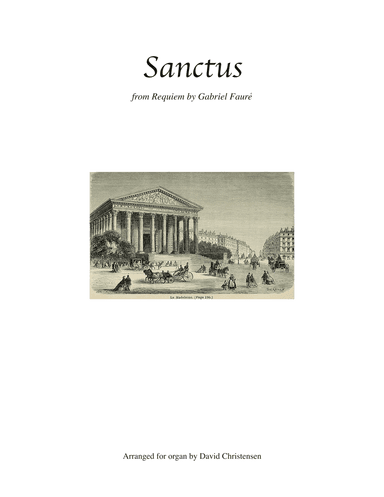 Sanctus (arr. David Christensen)