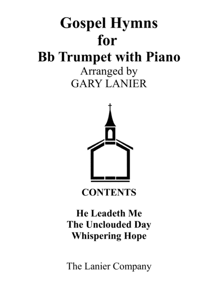 Gospel Hymns for Bb Trumpet (Trumpet with Piano Accompaniment) (arr. Gary Lanier)