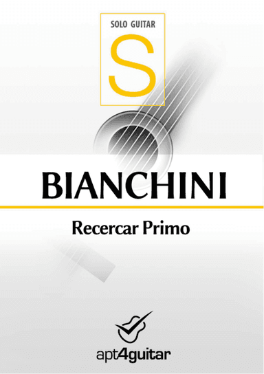 Recercar Primo (arr. Roberto García)