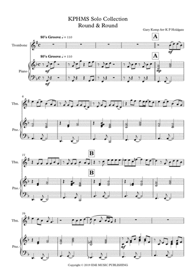 Round And Round (arr. Kevin P Holdgate)
