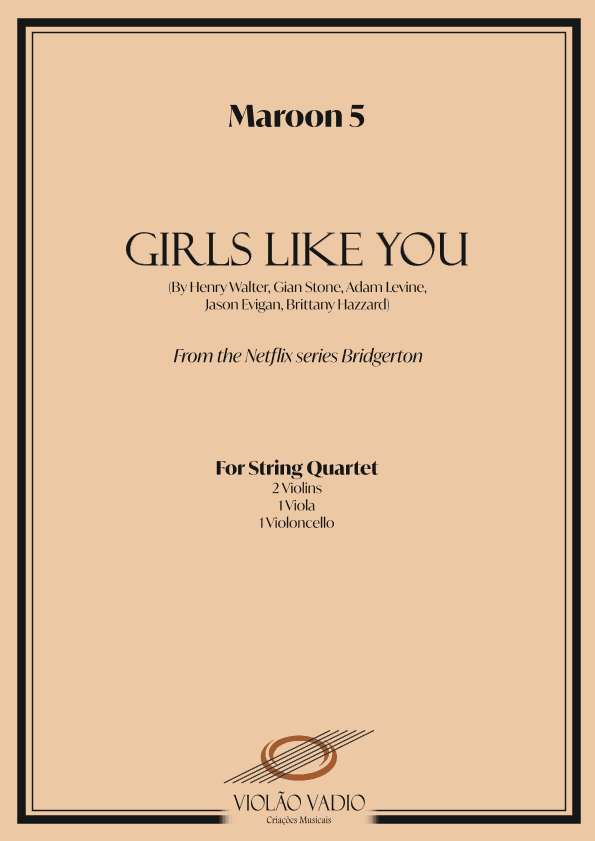 Girls Like You (arr. Bisdré Santos)