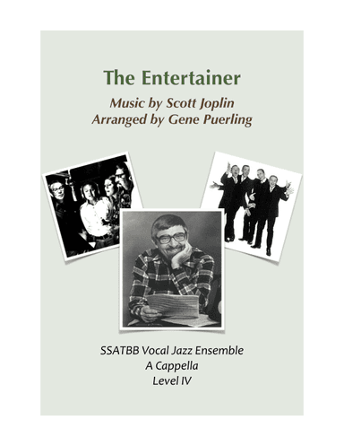 The Entertainer - SSATBB A Cappella (arr. Gene Puerling)