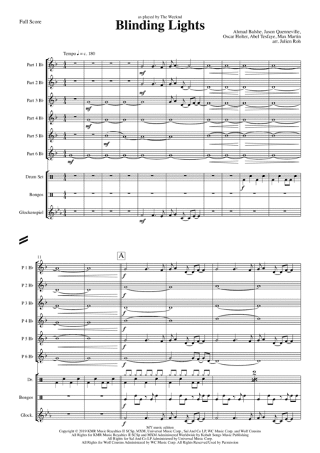 Blinding Lights (arr. Julien Roh)