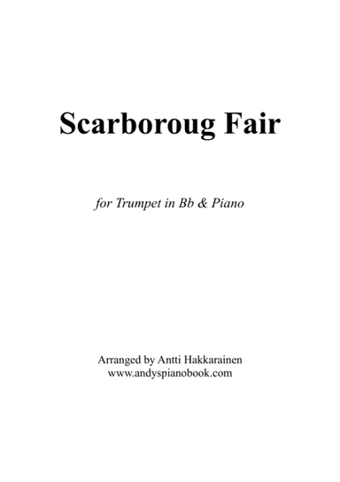 Scarborough Fair - Trumpet & Piano (arr. Antti Hakkarainen)