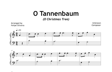 O Tannenbaum (O Christmas Tree) (arr. Felipe Silveira)