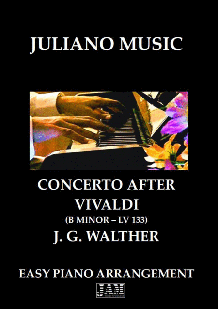 CONCERTO DEL SIGNOR MECK (EASY PIANO - C VERSION) - J. G. WALTHER (arr. Juliano Music)