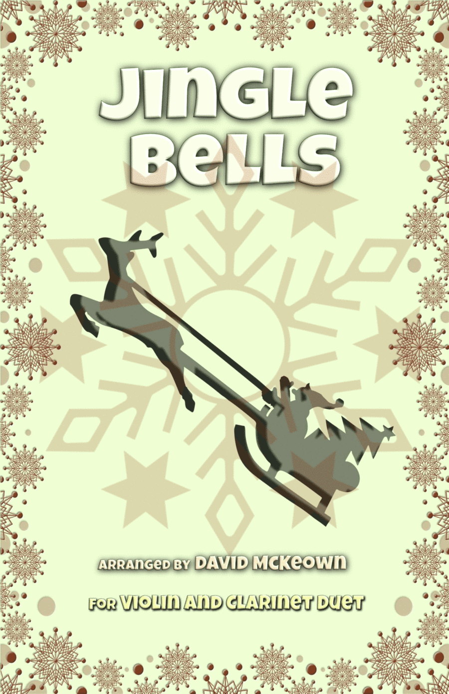Jingle Bells, Jazz Style, for Violin and Clarinet Duet (arr. David McKeown)