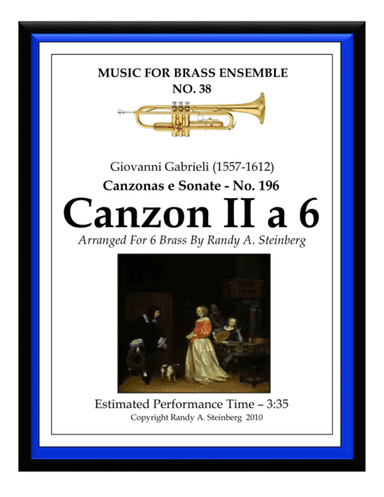 Canzon II a 6 - No. 196 (arr. Randy A. Steinberg)