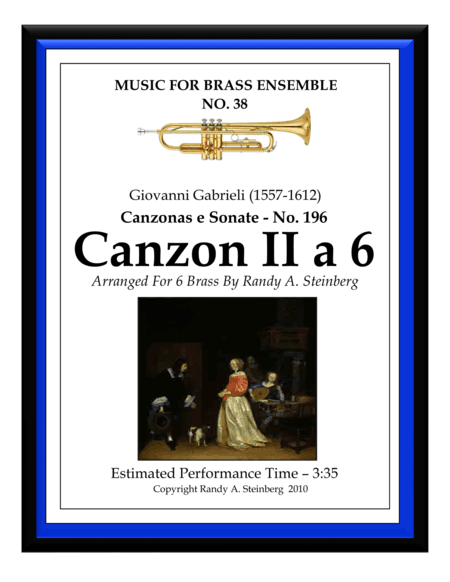 Canzon II a 6 - No. 196 (arr. Randy A. Steinberg)