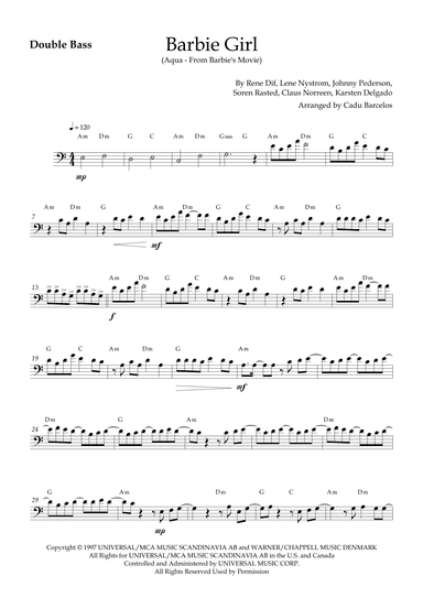Barbie Girl (arr. Cadu Barcelos)