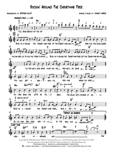 Rockin' Around The Christmas Tree (arr. Stephen Bulat)