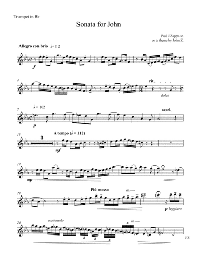 Trumpet Tune for John