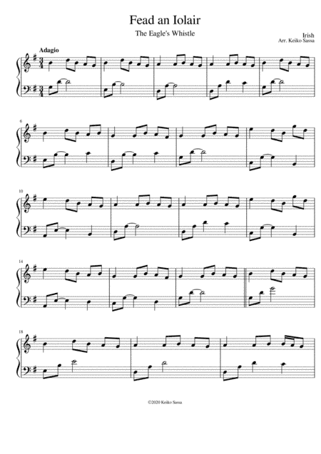 Fead an Iolair / The Eagle's Whistle (arr. Keiko Sassa)