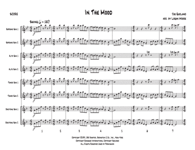 In The Mood (arr. Logan Moore)