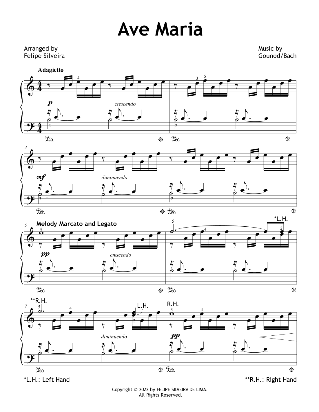 Ave Maria (arr. Felipe Silveira de Lima)