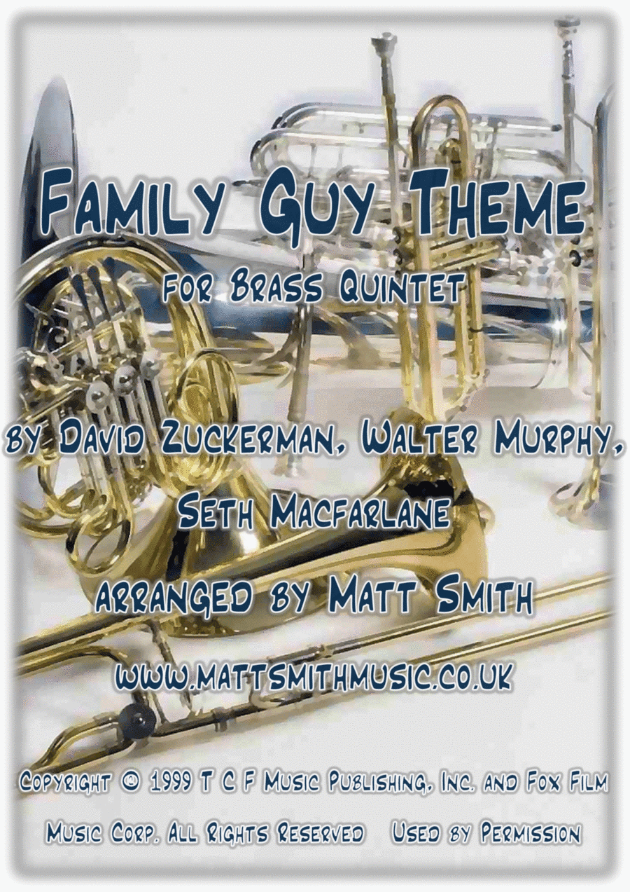Theme From Family Guy (arr. Matt Smith)