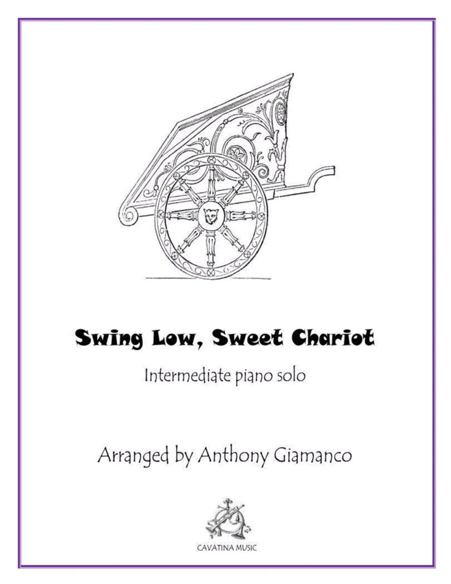 Swing Low, Sweet Chariot (easy piano solo) (arr. Anthony Giamanco)