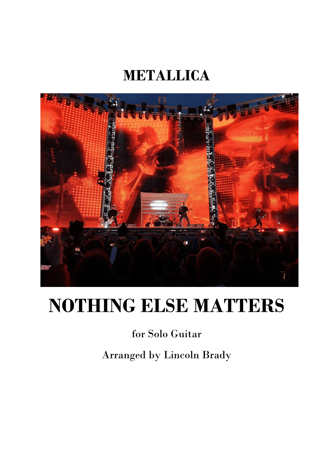 Nothing Else Matters (arr. LINCOLN BRADY)