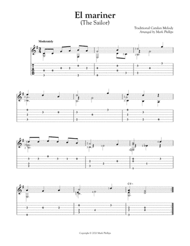 El mariner (The Sailor) (arr. Mark Phillips)