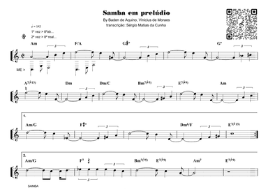 Samba Em Preludio (arr. Piano)