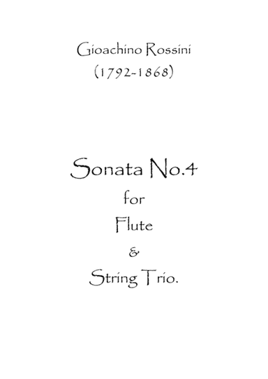 Sonata No.4 in Bb (arr. Spence Bundy)