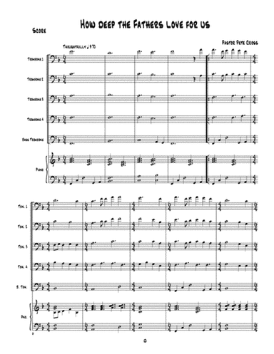 How Deep the Fathers Love (Trombone praise) (arr. Pastor Pete Cross)