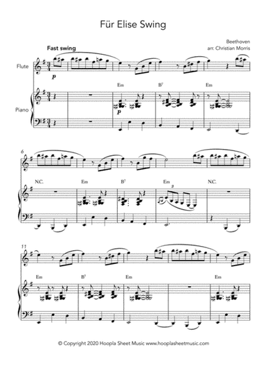 Für Elise Swing (arr. Christian Morris)