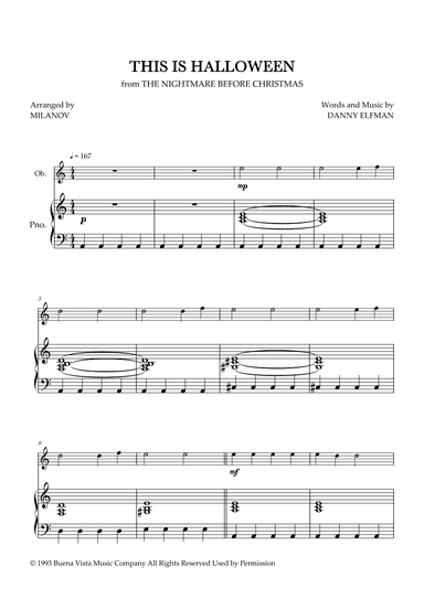 This Is Halloween (arr. Milanov)