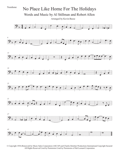 (There's No Place Like) Home For The Holidays (arr. Kevin Busse)