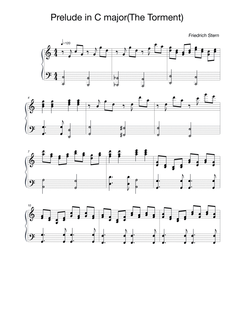 Prelude in C major (The Torment)