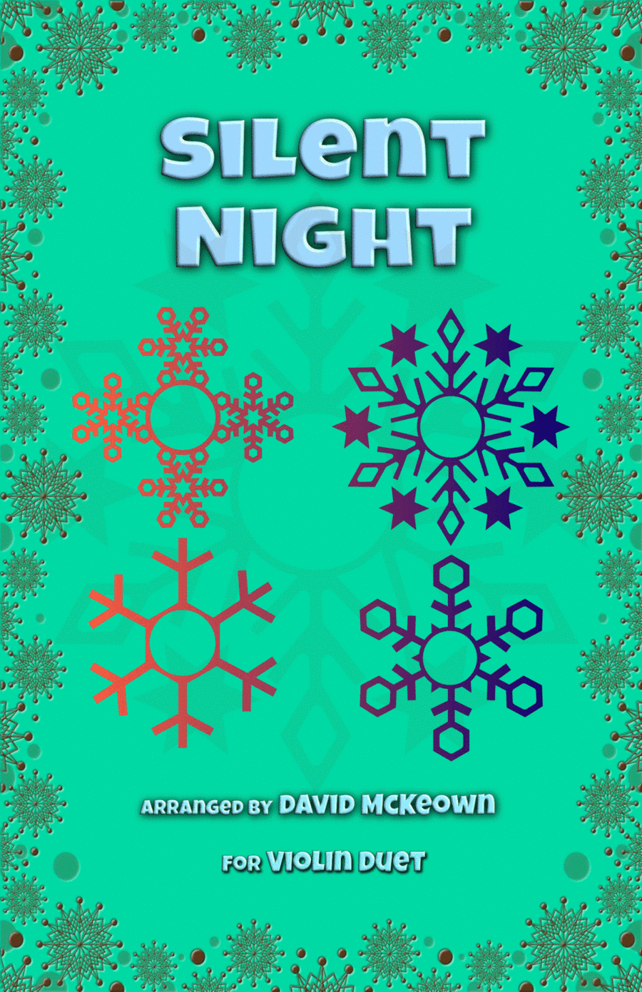 Silent Night, Gospel Style, for Violin Duet (arr. David McKeown)