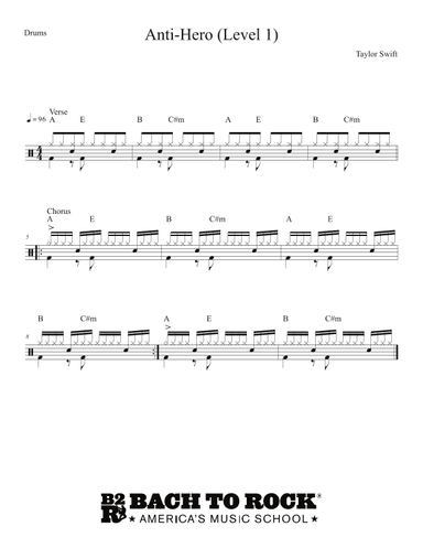 Anti-hero (arr. Bach to Rock)
