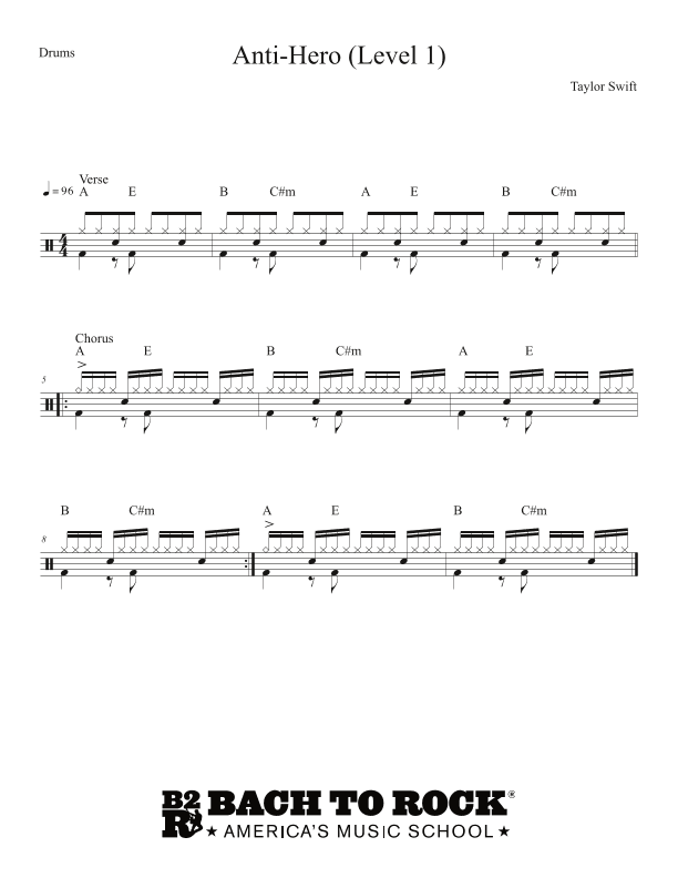 Anti-hero (arr. Bach to Rock)
