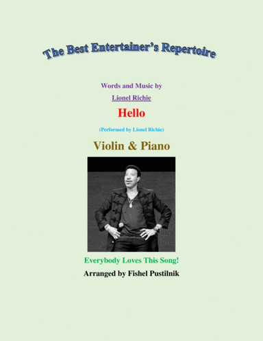 Hello (arr. Fishel Pustilnik)
