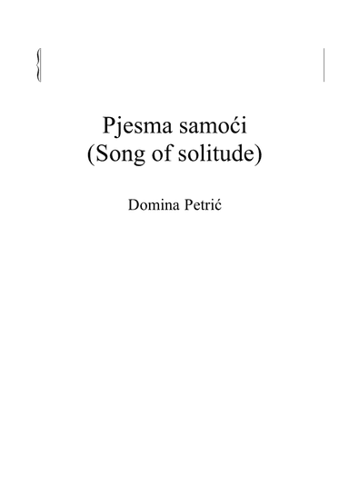 Song of solitude