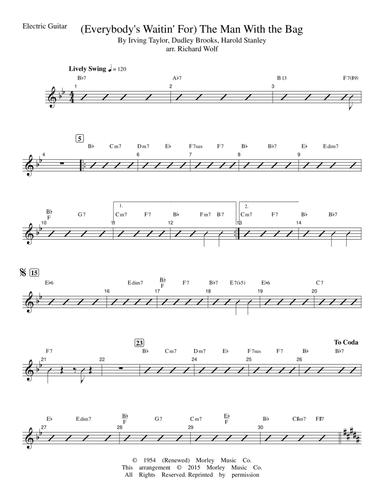(everybody's Waitin' For) The Man With The Bag (arr. Richard Wolf)