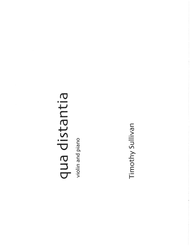 Qua Distantia