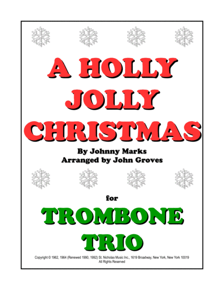 A Holly Jolly Christmas (arr. John Groves)