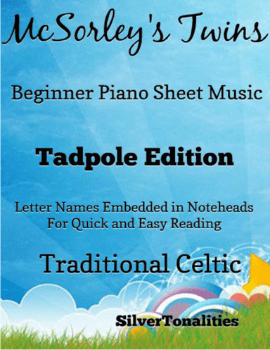 McSorley's Twins Beginner Piano Sheet Music 2nd Edition (arr. SilverTonalities)