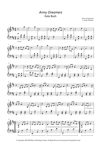 Army Dreamers (arr. Antje Günther)