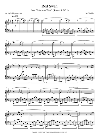 Red Swan (arr. Midgardsormr)