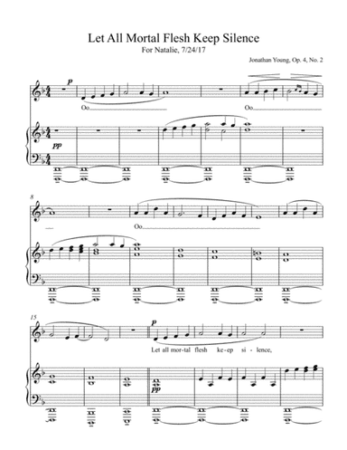 Let All Mortal Flesh Keep Silence (arr. Jonathan Young)