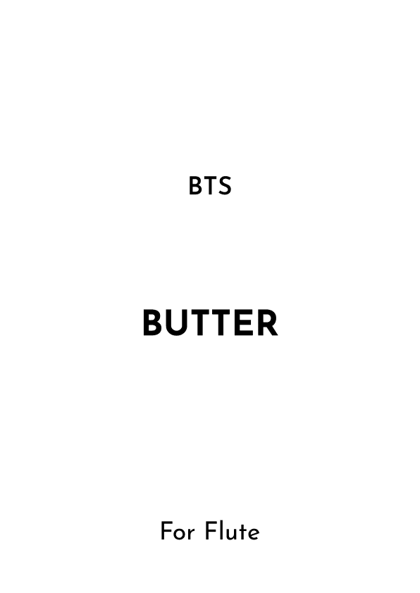 Butter (arr. Jireh J.)